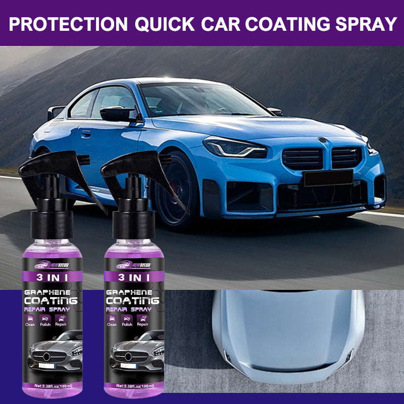 BouclierMax | DERNIER JOUR ACHETEZ-EN 5, OBTENEZ-EN 5 GRATUITEMENT✨ Spray de revêtement de voiture rapide et robuste 3 en 1