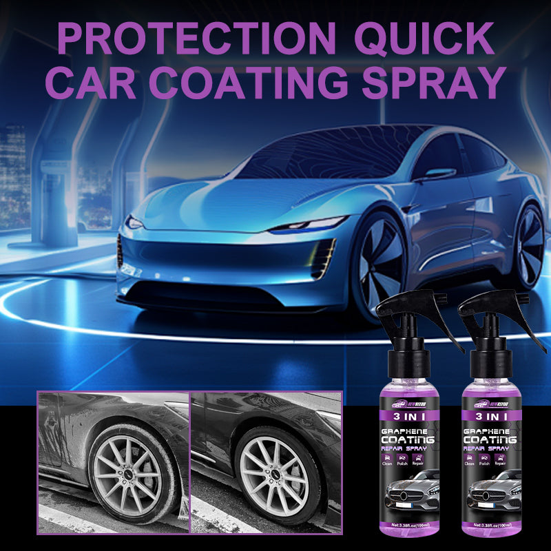 BouclierMax | DERNIER JOUR ACHETEZ-EN 5, OBTENEZ-EN 5 GRATUITEMENT✨ Spray de revêtement de voiture rapide et robuste 3 en 1