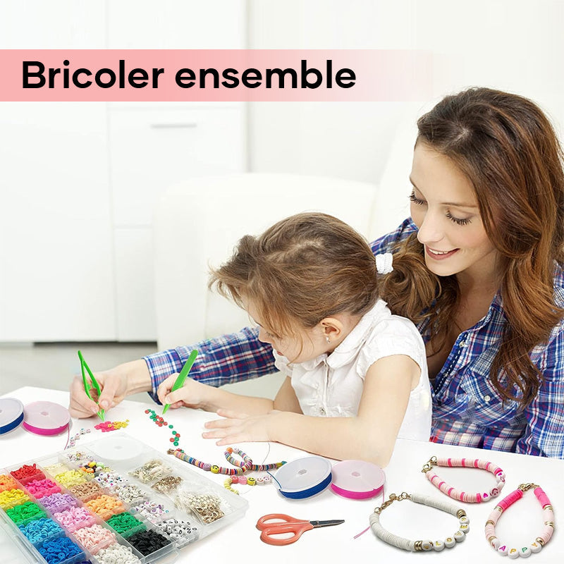Métier à tisser | Bijoux en perles d'argile DIY