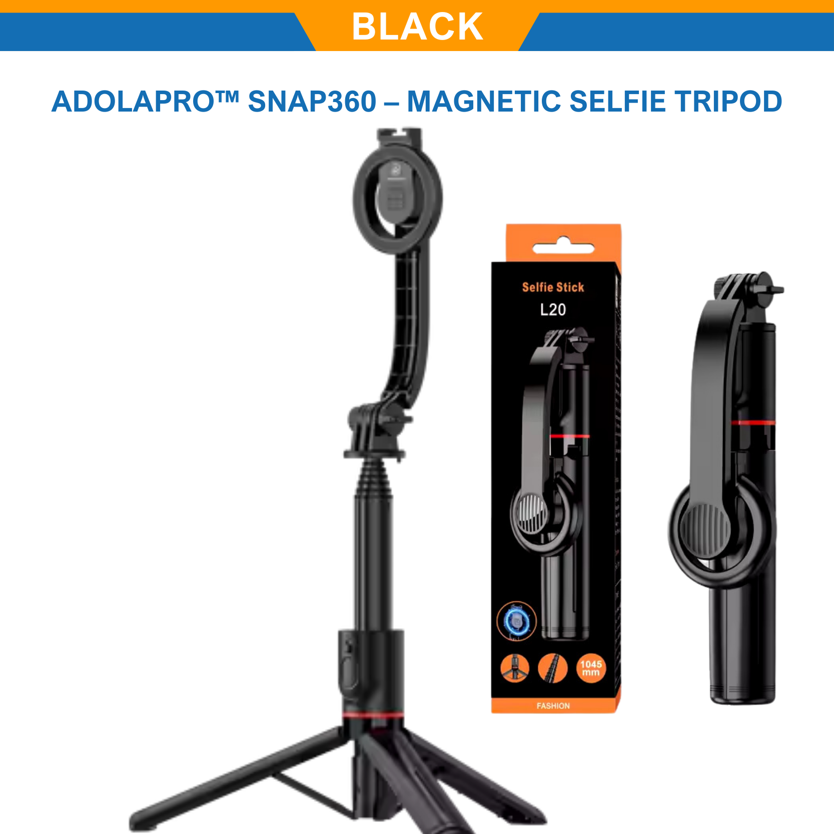 Zadira Snap360 – Magnetisches Selfie-Stativ