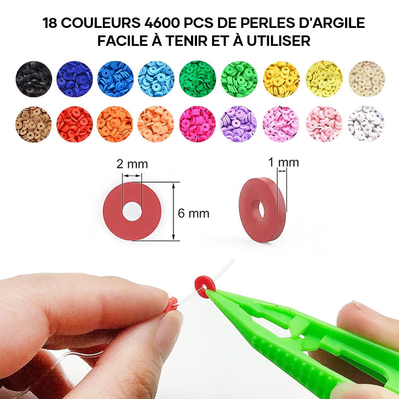 Métier à tisser | Bijoux en perles d'argile DIY