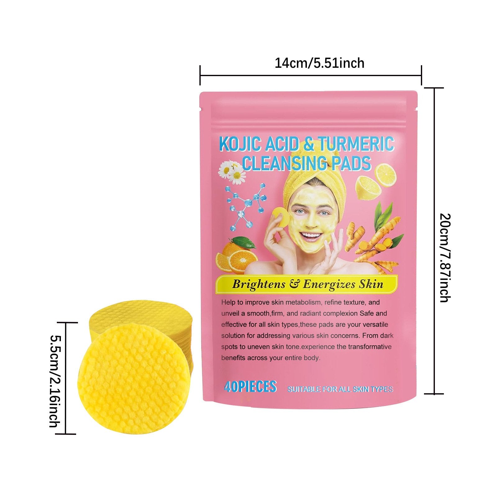 CuraGlow | Kurkuma Kojisäure Pads