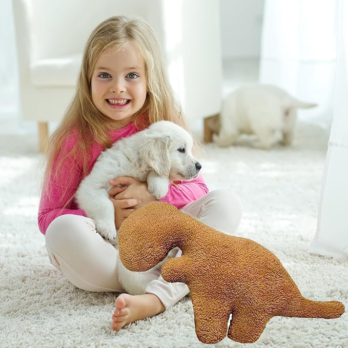 Snugget Dino | Dino nugget plyschleksak