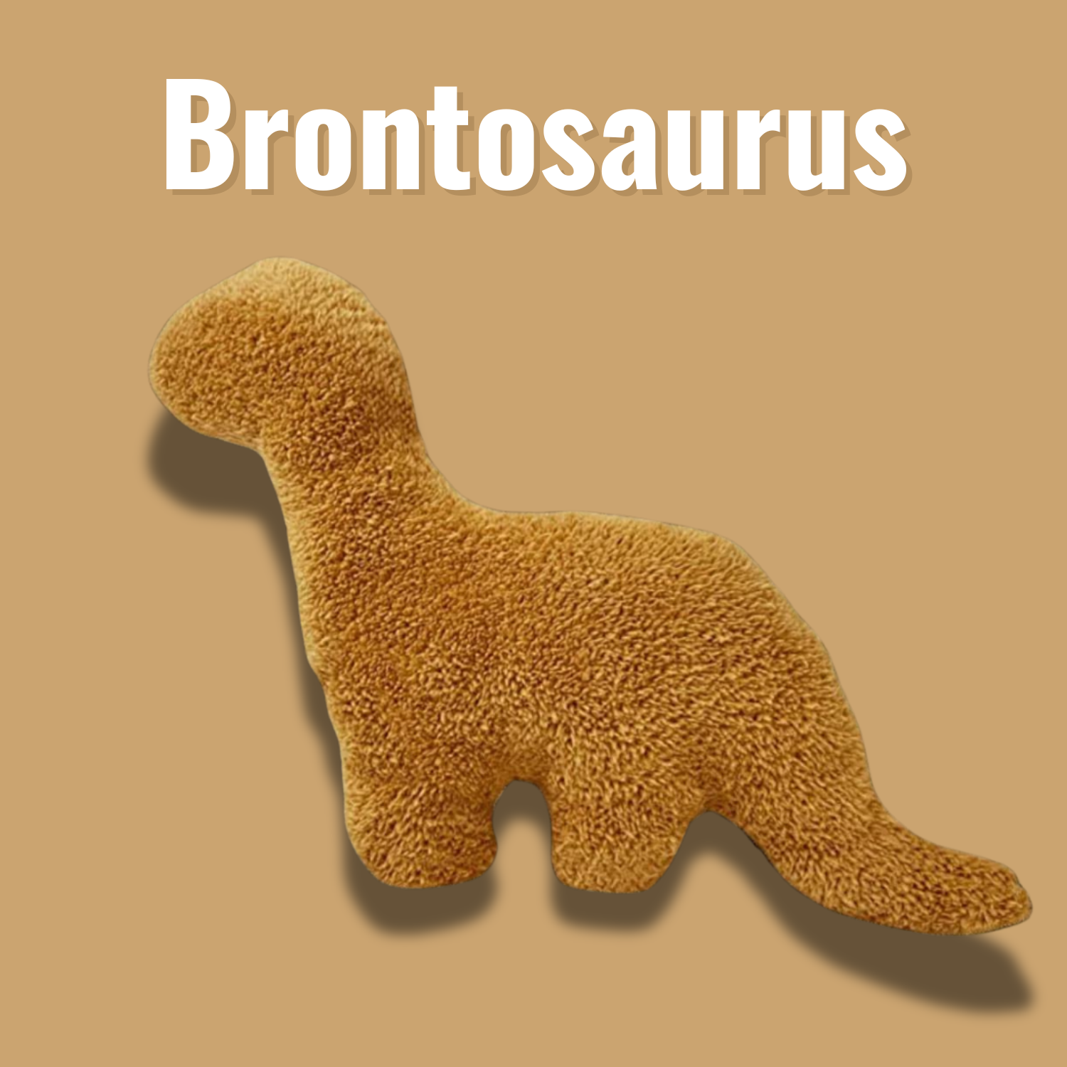 Snugget Dino | Dino nugget plyschleksak