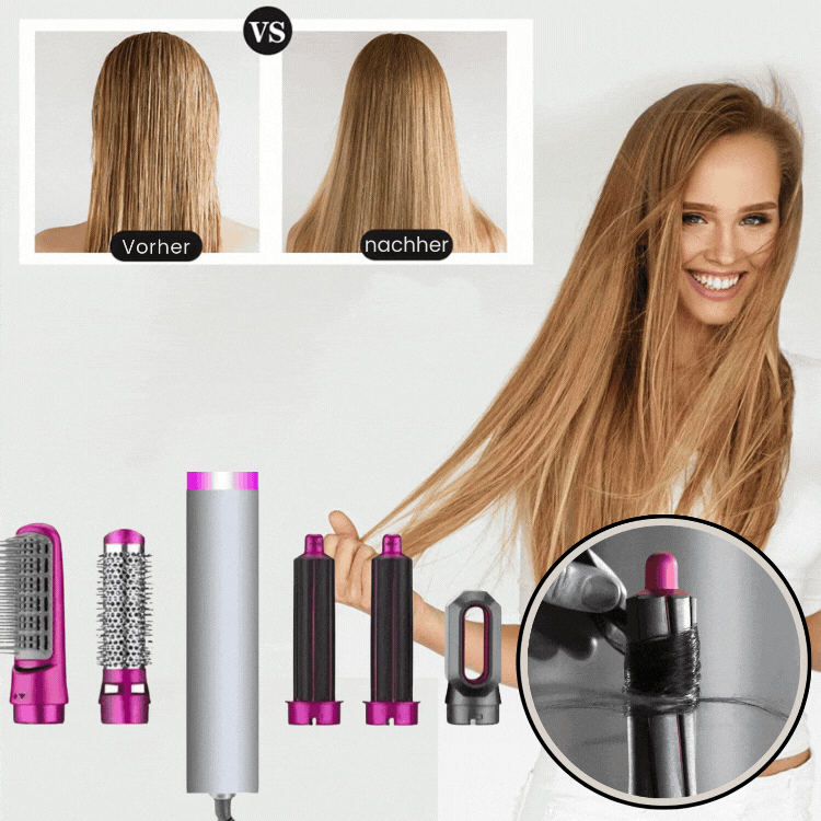 GlamRush | Der 5-in-1 Haartrockner