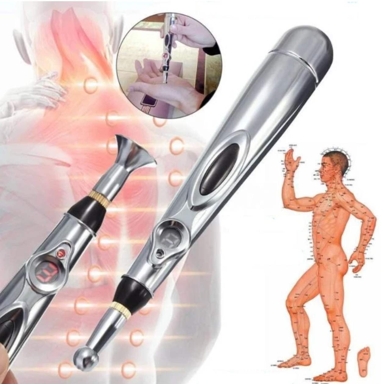 PhysioPro Akupunkturstift | Direkte Schmerzlinderung