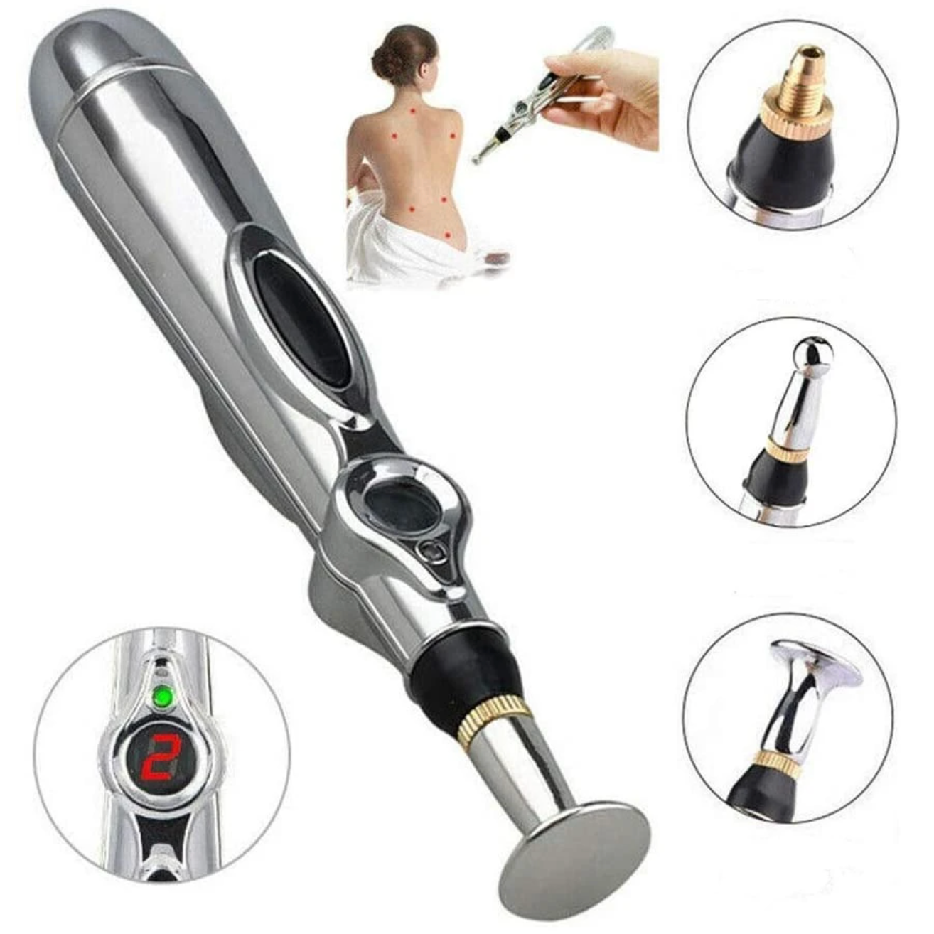 PhysioPro Akupunkturstift | Direkte Schmerzlinderung