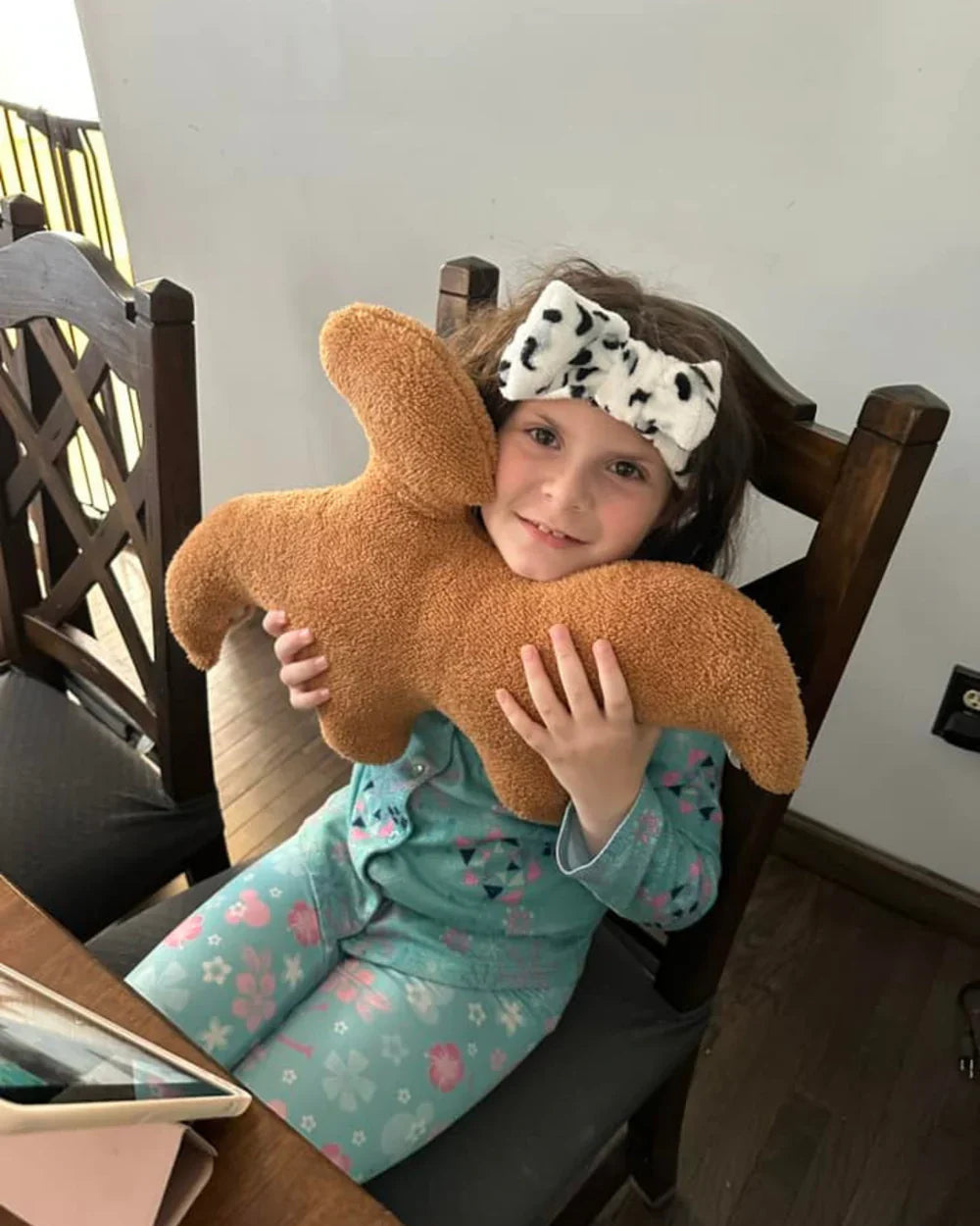 Snugget Dino | Dino nugget plyschleksak