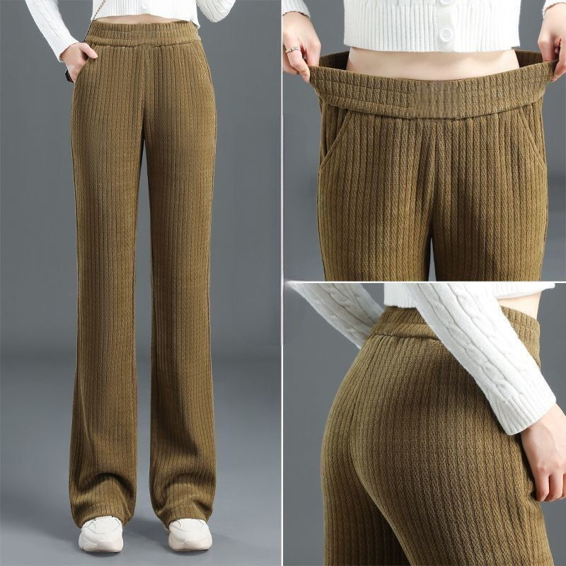 TivaraFlex | Vielseitige einfache Hose mit elastischem Bund und lockerem Schnitt für Frauen.