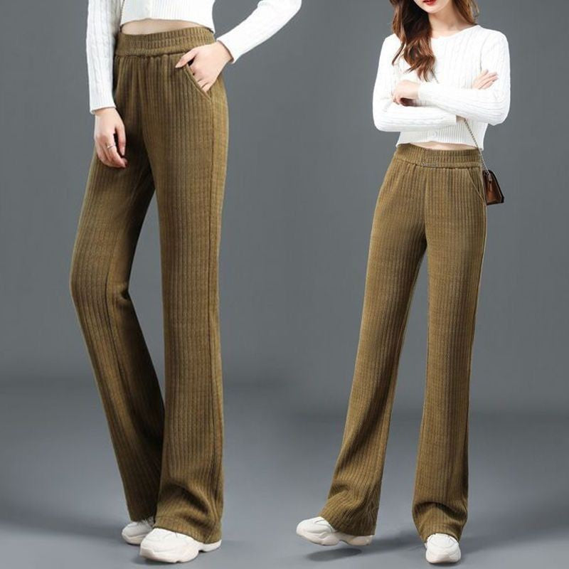 TivaraFlex | Vielseitige einfache Hose mit elastischem Bund und lockerem Schnitt für Frauen.