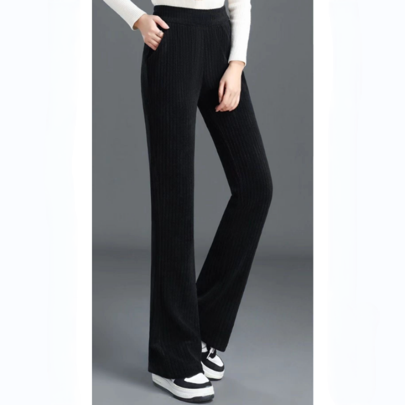 TivaraFlex | Vielseitige einfache Hose mit elastischem Bund und lockerem Schnitt für Frauen.