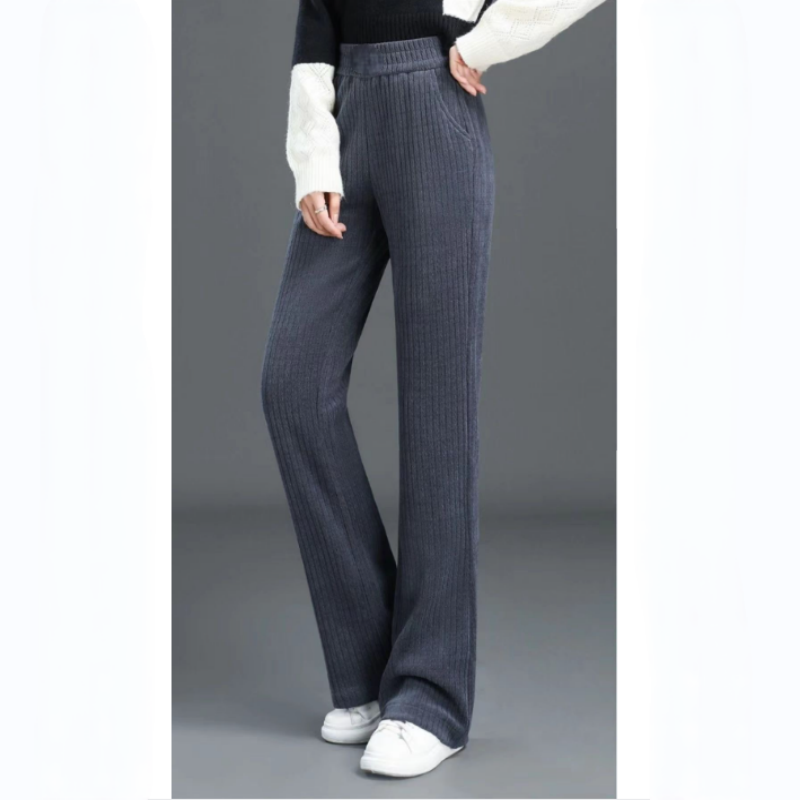 TivaraFlex | Vielseitige einfache Hose mit elastischem Bund und lockerem Schnitt für Frauen.