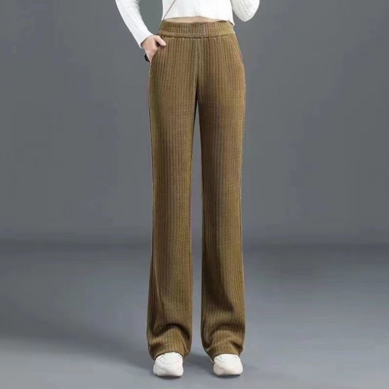 TivaraFlex | Vielseitige einfache Hose mit elastischem Bund und lockerem Schnitt für Frauen.