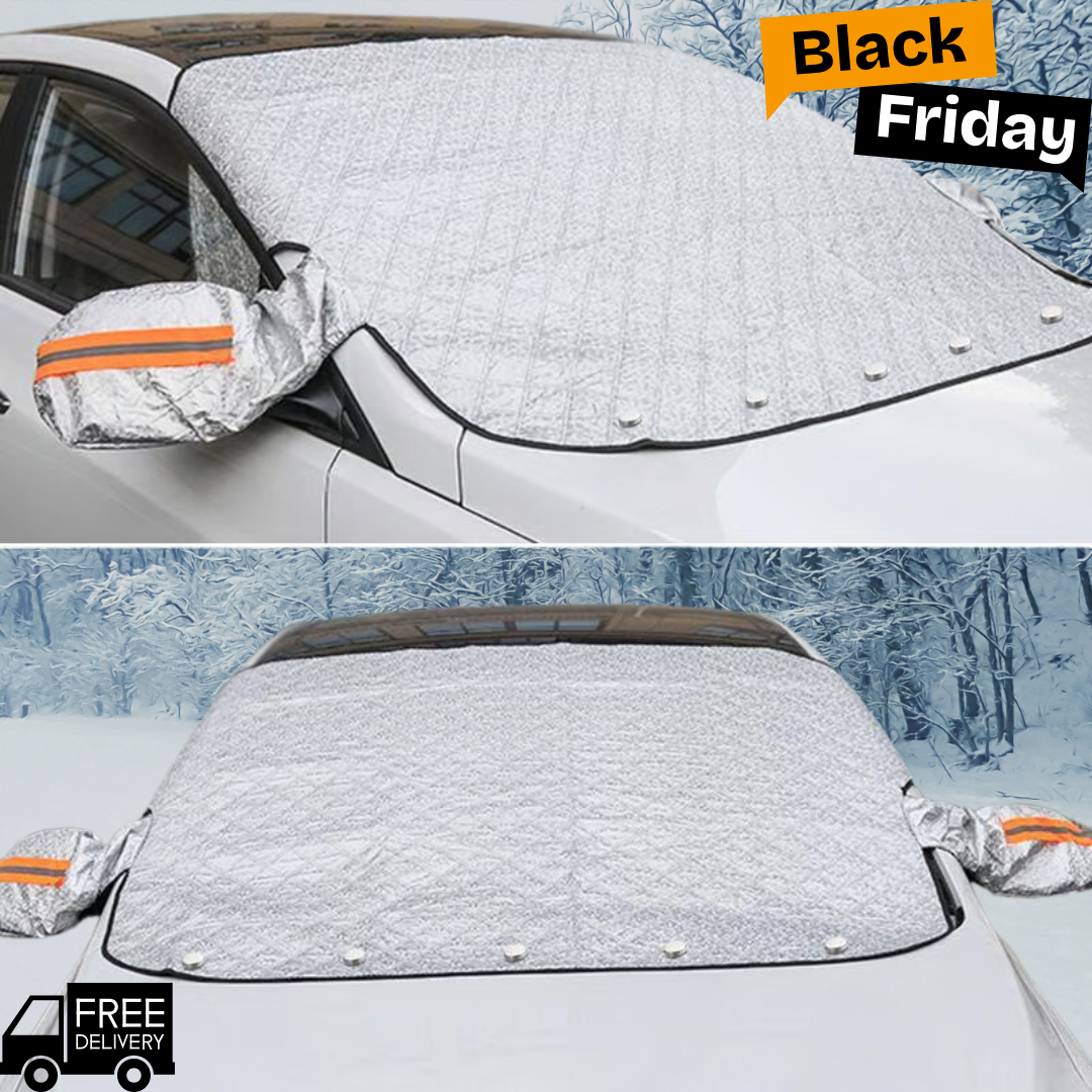 SnowVex | Hochwertige magnetische Schnee- und Eisschutzabdeckung für das Auto