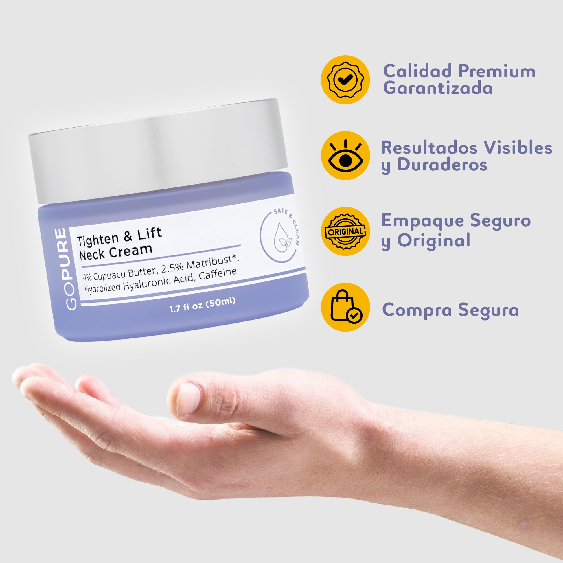 Strivara | Tighten & Lift Neck Cream für ein jugendliches Strahlen
